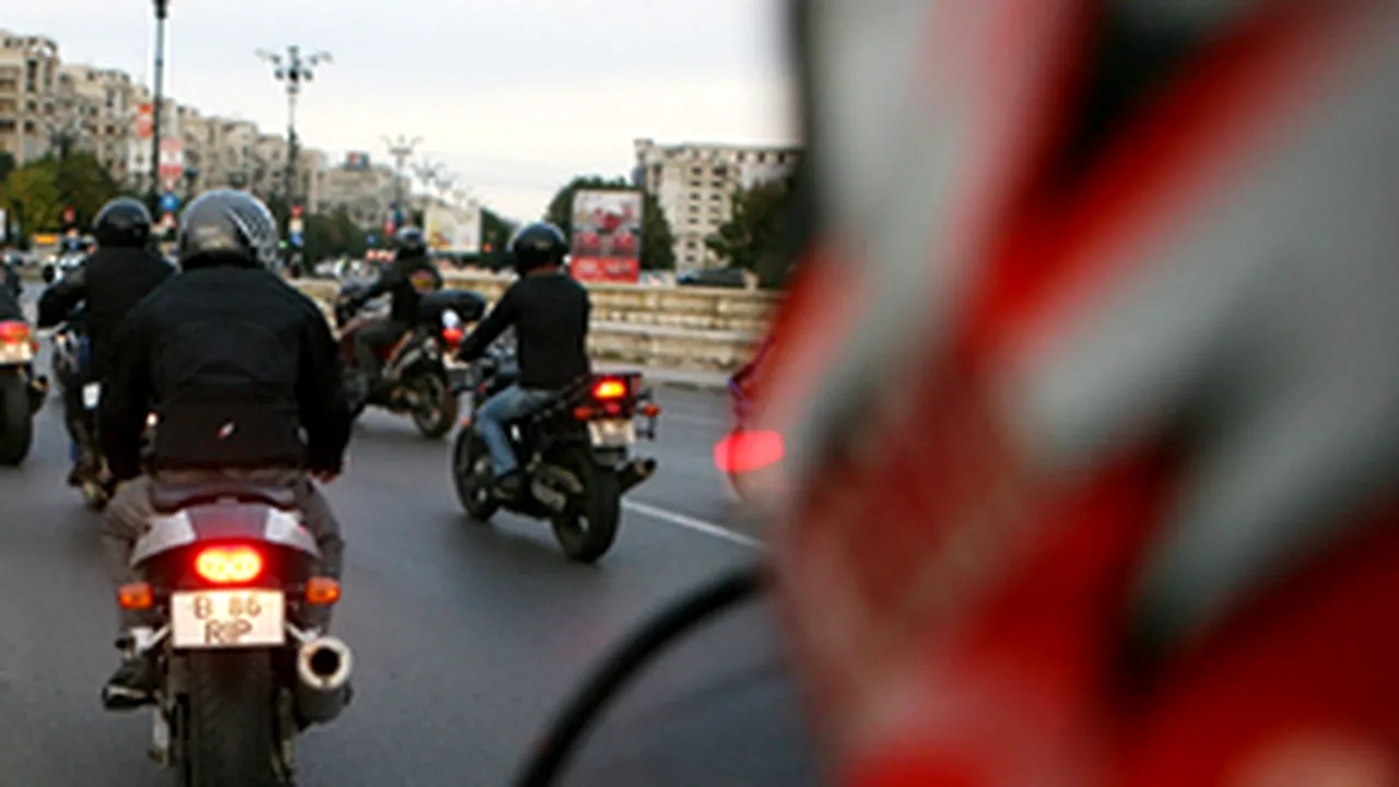 Over 200 Bikers Attended Rally In Bucharest For Safer Traffic