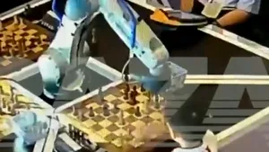 Incident ciudat la şah. Un robot a rupt degetul unui oponent în vârstă de şapte ani VIDEO