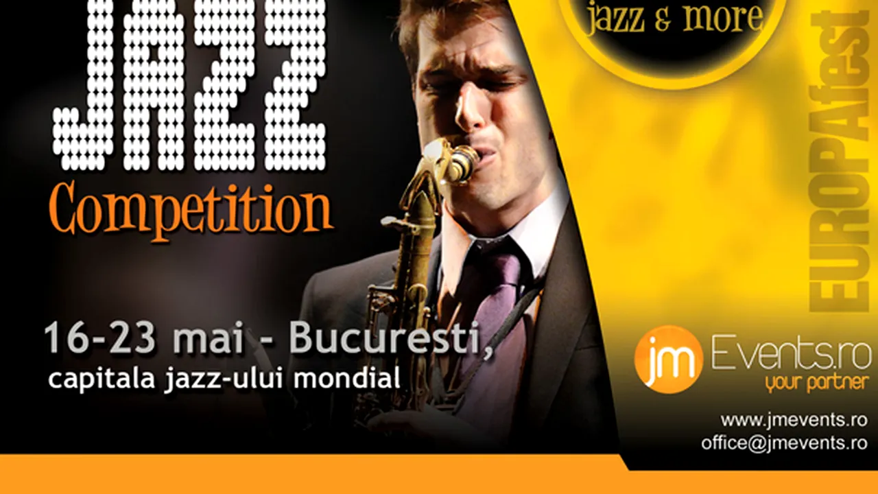 Trupe de jazz din Canada, Franţa, SUA şi Marea Britanie, la Bucharest International Jazz Competition