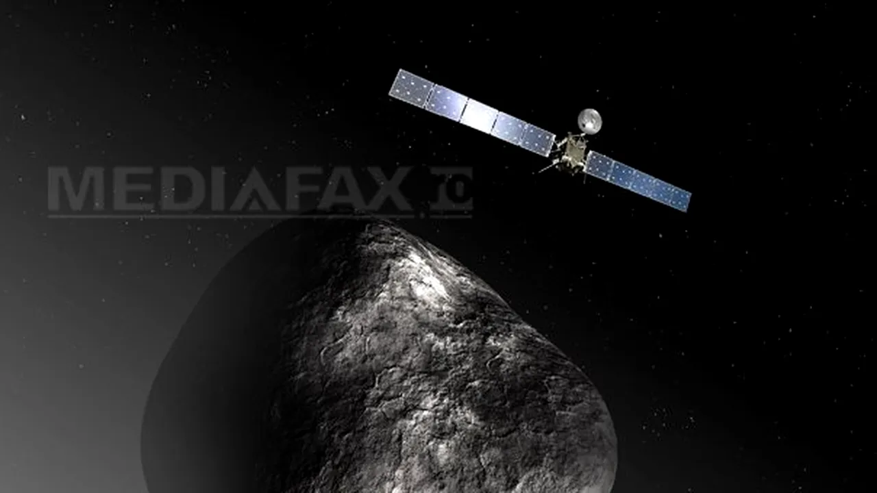 Sonda europeană Rosetta are programată o întâlnire spaţială cu 