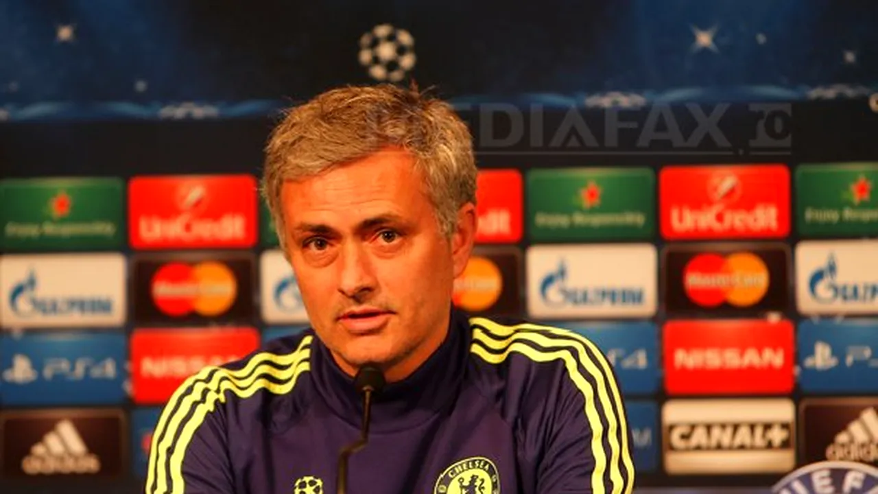 Jose Mourinho s-a despărţit de echipa Chelsea Londra