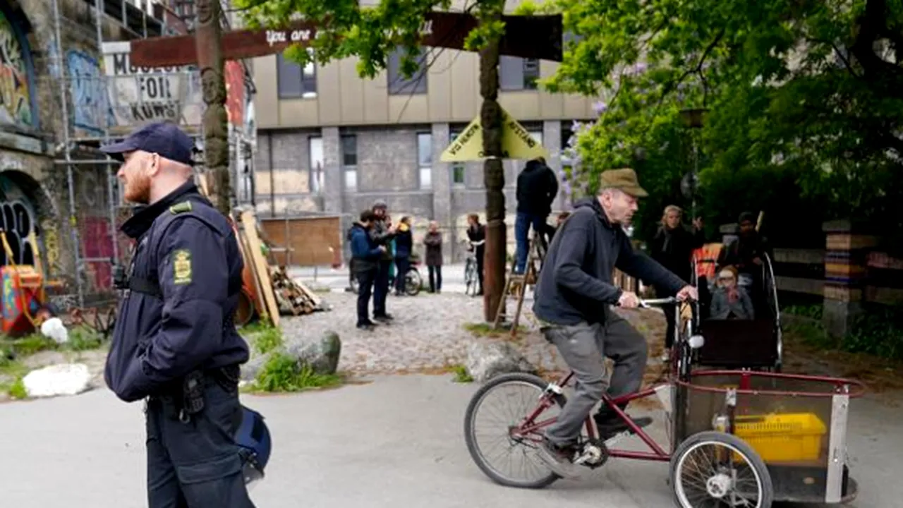 Christiania, zona hippy din Copenhaga, vrea să închidă „străzile drogurilor”
