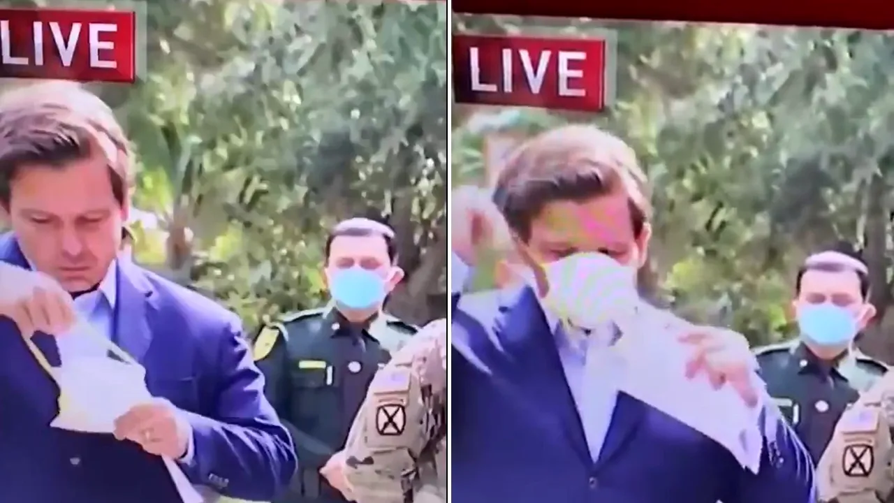 VIDEO Un guvernator din SUA nu ştie să îşi pună masca de protecţie: ”Are diplome de la Yale şi Harvard”