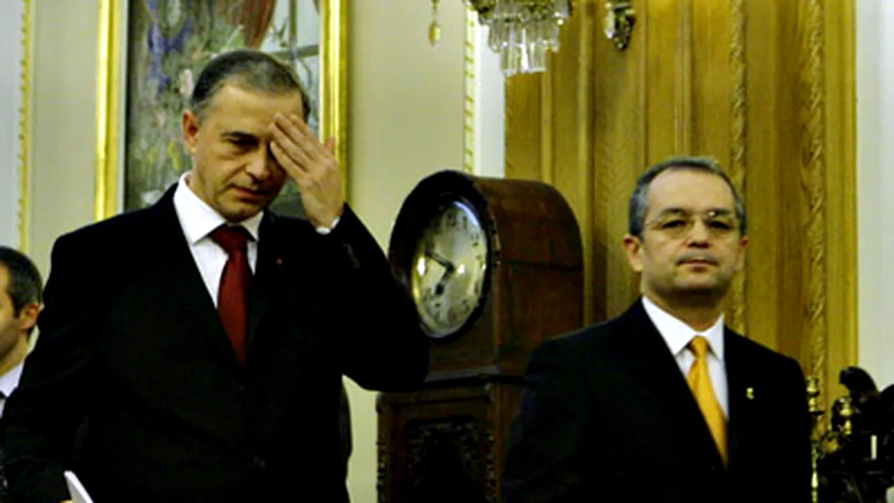 Geoană şi Boc sunt la Cotroceni, la discuţii cu Traian Băsescu