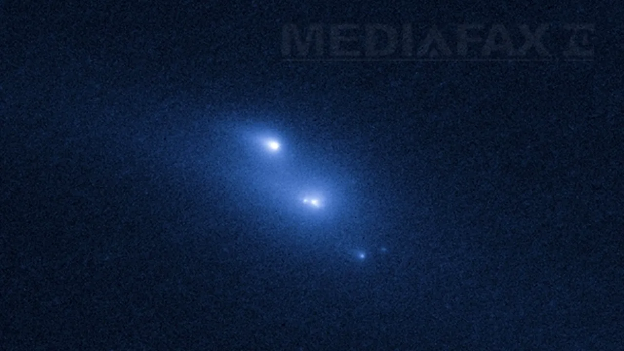 Astronomii au monitorizat dezintegrarea misterioasă a unui asteroid