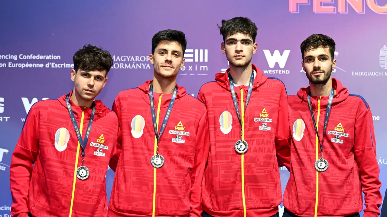 A patra medalie pentru România la europenele U23 de scrimă