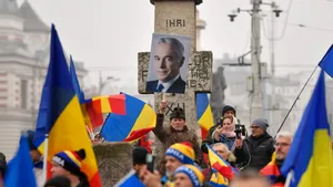 Călin Georgescu a ajuns la mitingul din Bucureşti. Ce mesaj a transmis