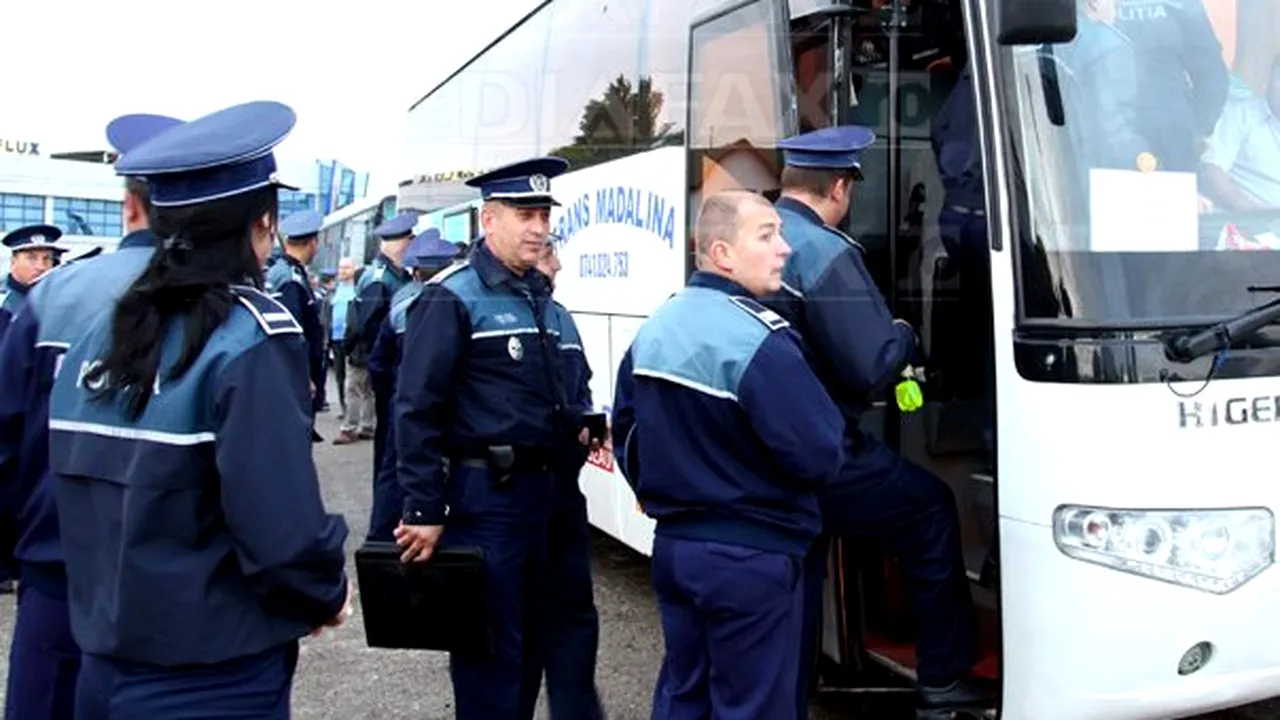 Mitingul neautorizat de la Palatul Cotroceni s-a încheiat fără incidente