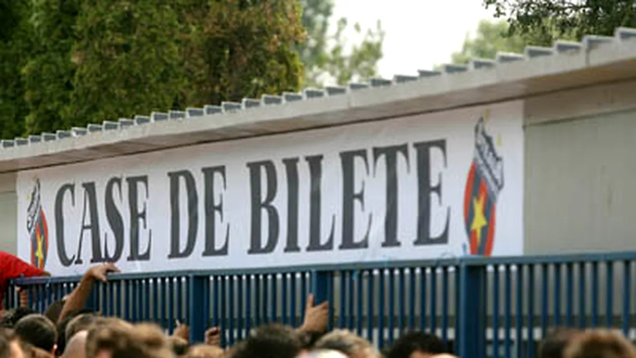 Biletele la meciul amical Steaua-AS Roma: între 10 şi 75 de lei