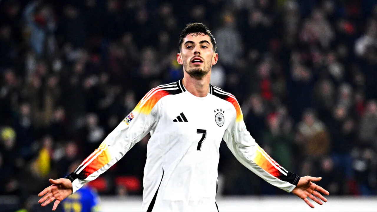 Atacantul lui Arsenal, Kai Havertz, din nou indisponibil din cauza unei accidentări la genunchi