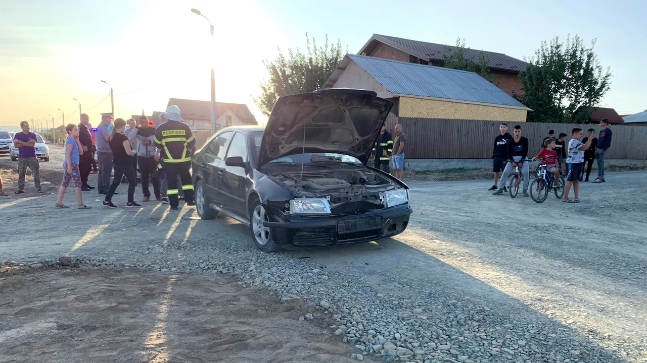 FOTO Nouă persoane implicate într-un accident în Vaslui