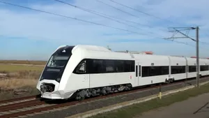 VIDEO Tren diesel românesc produs la Paşcani, în ultima etapă de testări