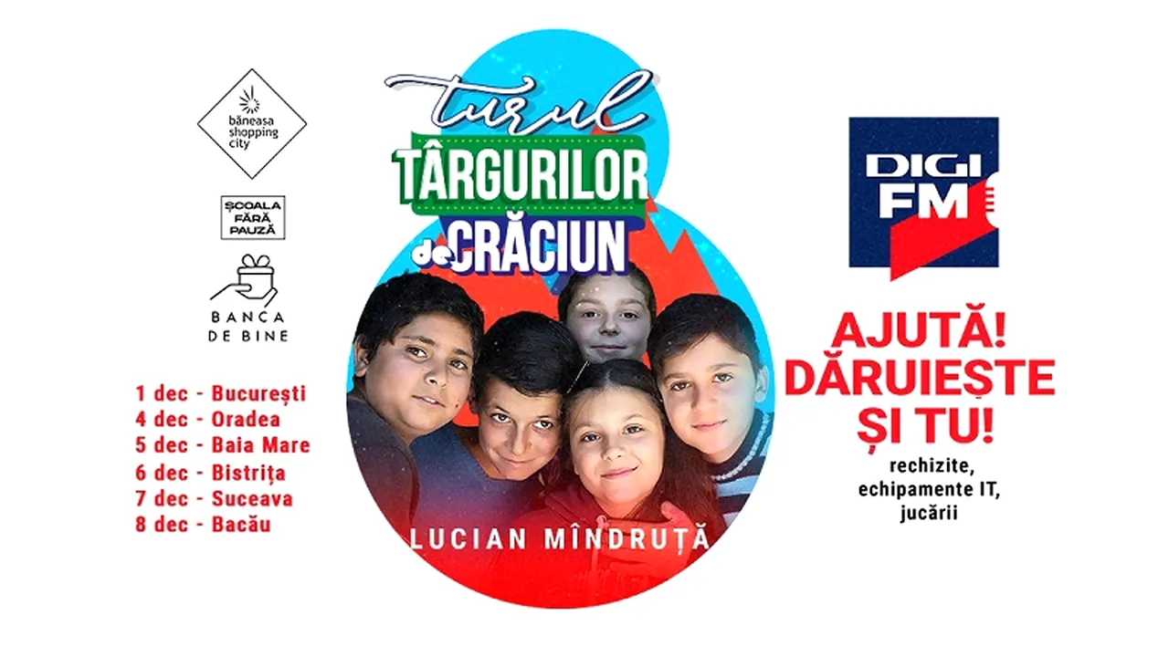 Turul Târgurilor de Crăciun cu Lucian Mîndruţă