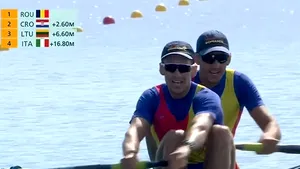 Team Romania - Echipajul de dublu rame masculin s-a calificat în semifinale la Jocurile Olimpice