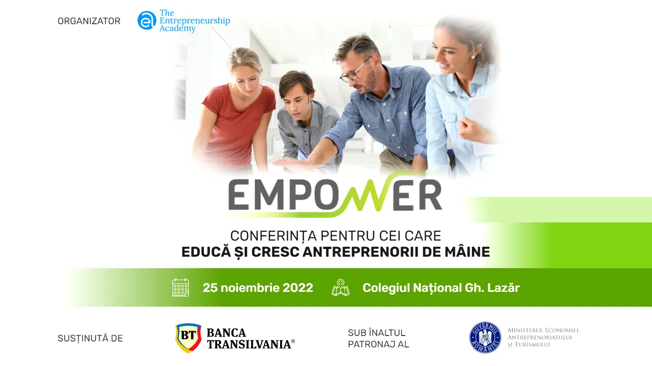 Peste 100 de cadre didactice s-au înscris la Empower