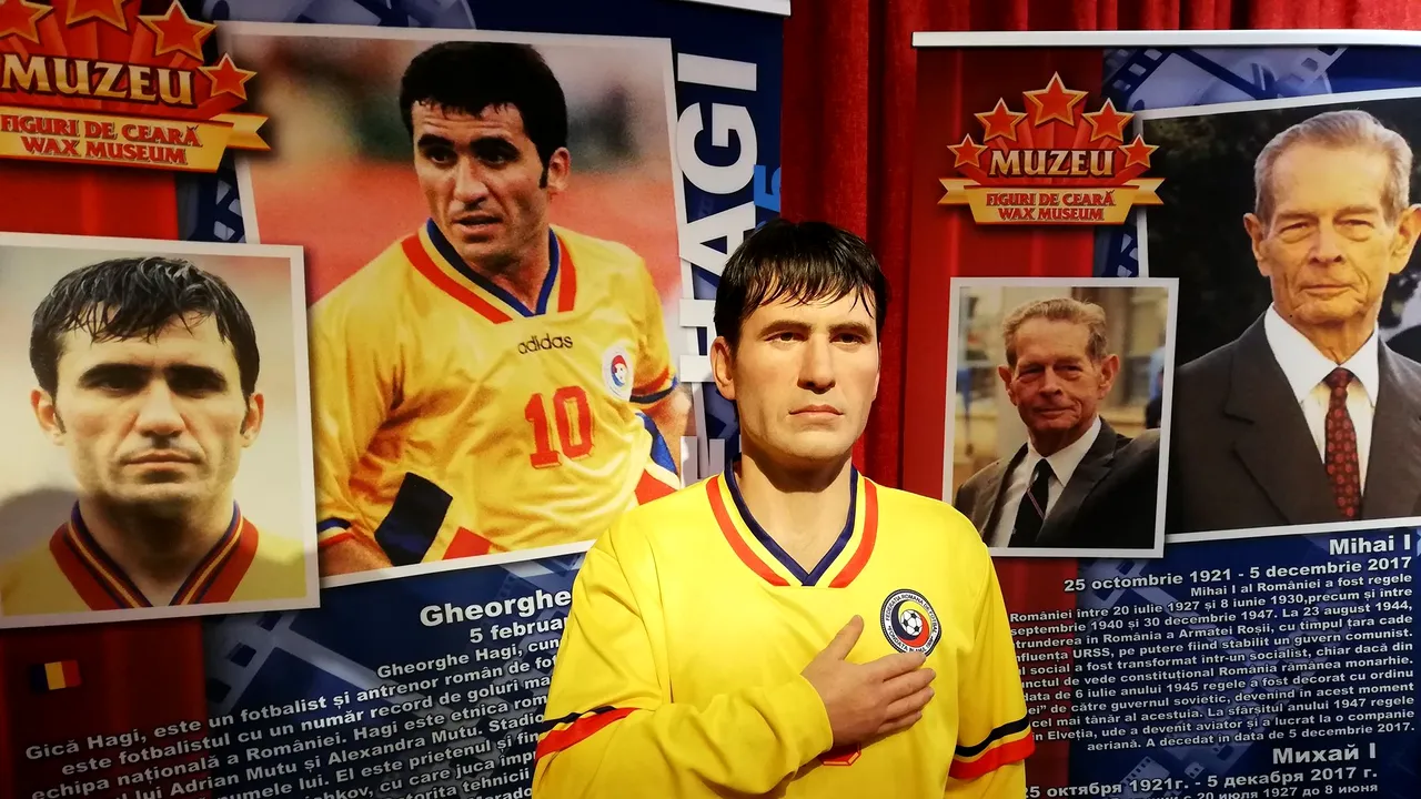 Expoziţie în mărime naturală: Regele Mihai, Nicolae Ceauşescu sau Gheorghe Hagi, imortalizaţi în statui de ceară. Unde pot fi văzute
