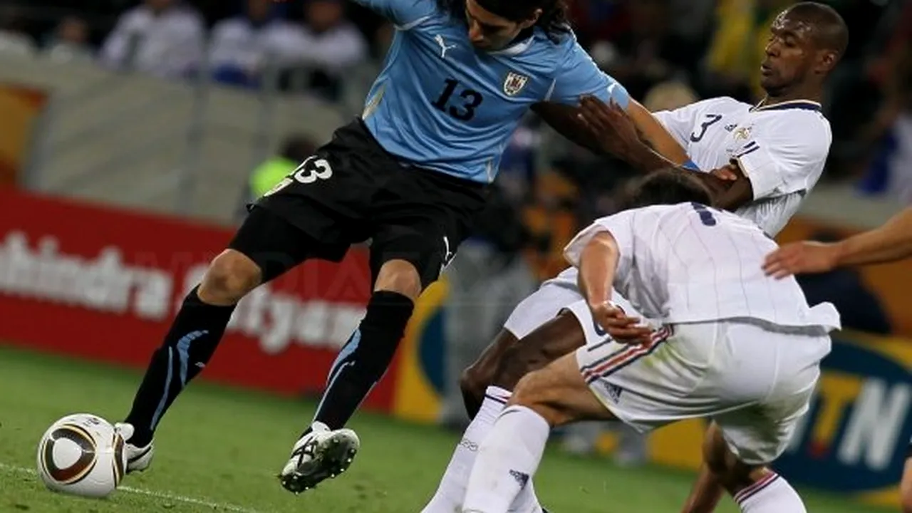 Uruguay - Franţa, scor 0-0, în grupa A a Cupei Mondiale - GALERIE FOTO