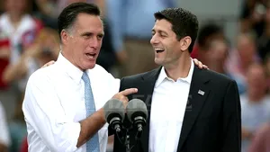 Mitt Romney GAFEAZĂ din nou: L-a prezentat pe partenerul său de cursă Paul Ryan drept 