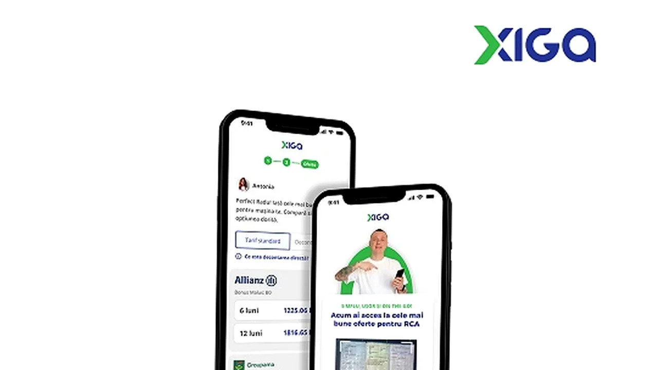 XIGA vinde în premieră asigurări RCA direct din TikTok, prin sistemul embedded insurance