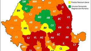 BEC: Rezultate parţiale oficiale pentru preşedinţia Consiliilor Judeţene