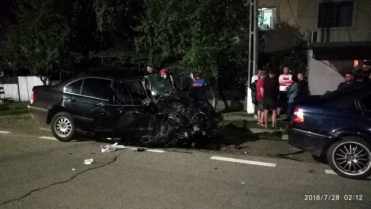 ACCIDENT în Gorj: Un tânăr de 22 de ani a murit, iar alte trei persoane au fost rănite 