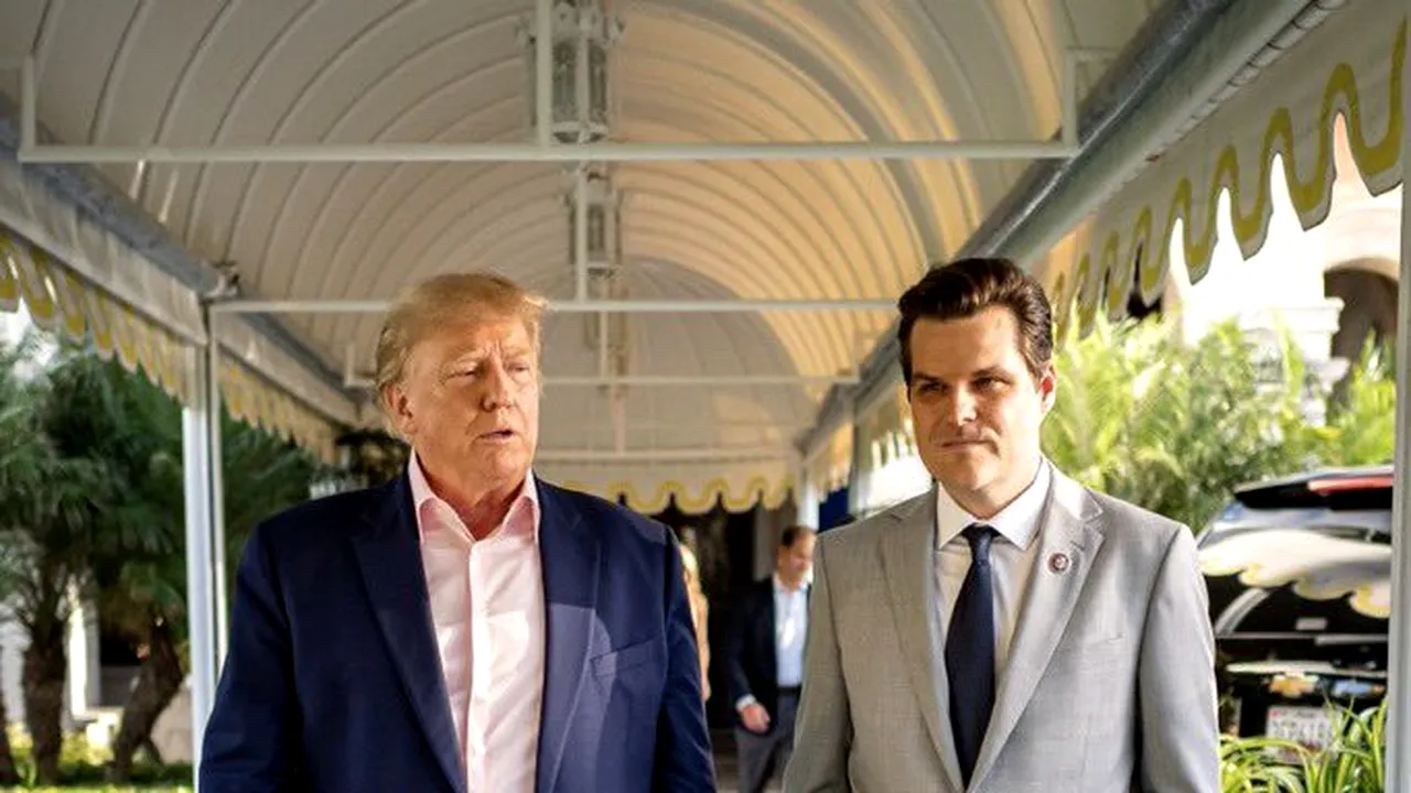 Congresmanul Matt Gaetz, ales de Donald Trump pentru funcţia de procuror general