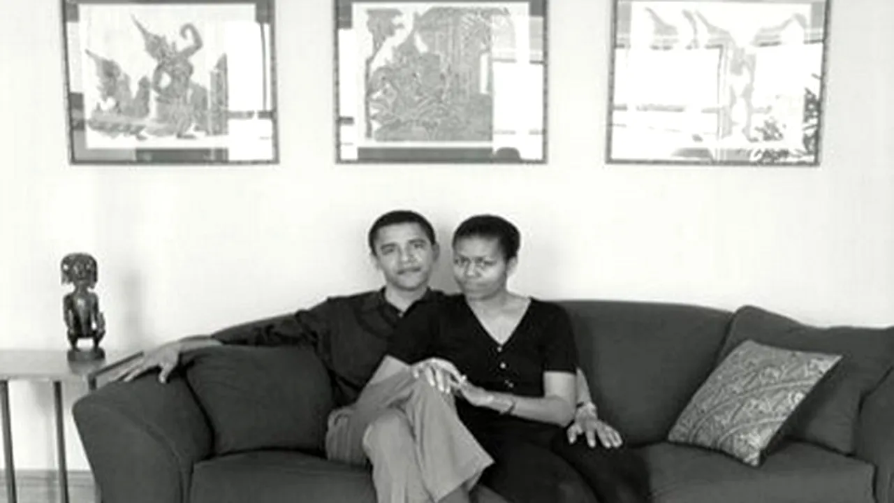 Mesajul lui Michelle Obama pentru soţul său, de ziua acestuia