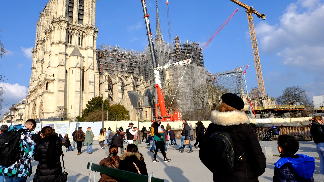 Restaurarea catedralei Notre-Dame, la cinci ani după incendiu, e aproape de final