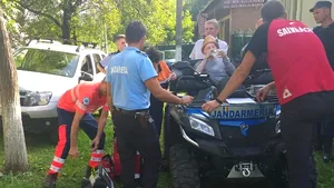 Salvatorii au căutat, zeci de minute, în iarbă de un metru, un bătrân de 86 de ani dispărut | FOTO