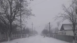 S-a trecut la vremea de iarnă: ninge în 11 judeţe, abundent în Vrancea