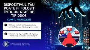Telefonul sau laptopul tău pot fi folosite într-un atac cibernetic fără să știi. Cum le protejezi