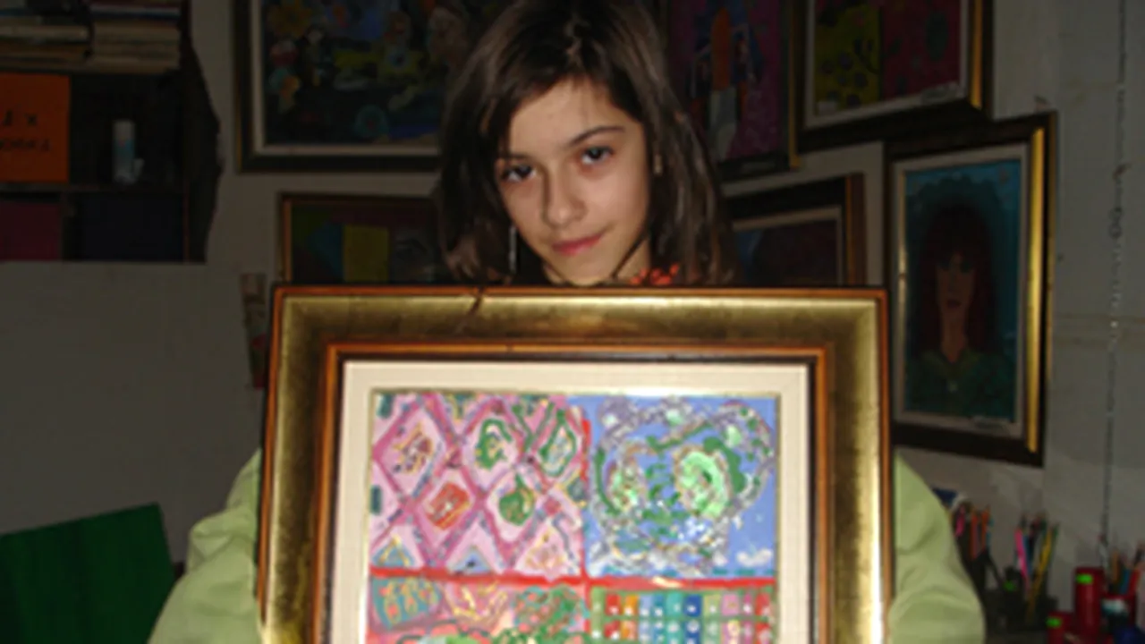 Expoziţia tinerei pictoriţe Isabelle Susan, deschisă la Centrul 