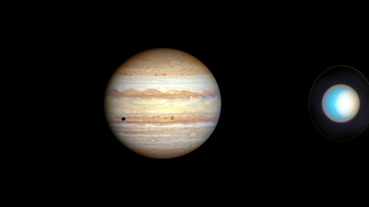 Noi imagini uimitoare din Sistemul Solar - fulgere pe Jupiter, Uranus la rezoluţie 4K 