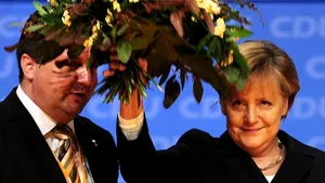 Angela Merkel a fost realeasă la preşedinţia Uniunii Creştin-Democrate
