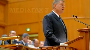 Klaus Iohannis, în faţa Parlamentului: Sunt probleme care ţin de coerenţa legilor, care se schimbă de zeci de ori. Un Parlament puternic înseamnă şi o poziţionare corectă faţă de justiţie - VIDEO