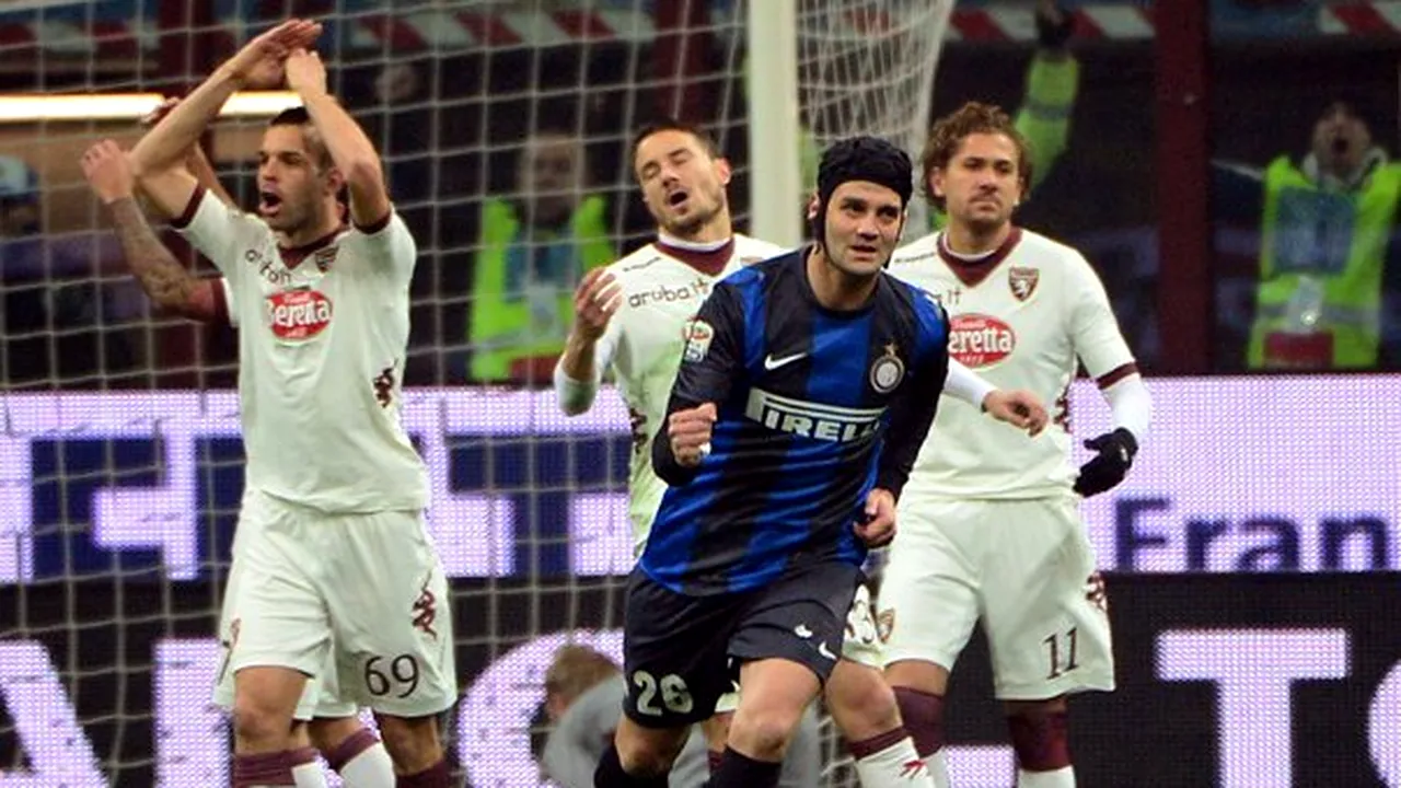 Chivu a marcat un gol şi s-a accidentat în meciul cu Torino: 