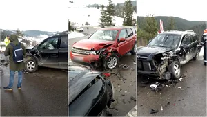 Şapte persoane rănite în urma unui accident în Suceava