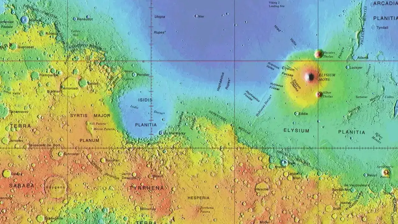Dovezi ale unui ocean antic pe Marte descoperite de roverul chinez Zhurong