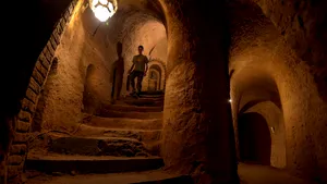 Peşterile-muzeu de sub casă: Un armean i-a făcut o surpriză soţiei, „din instinct şi iubire de muncă”