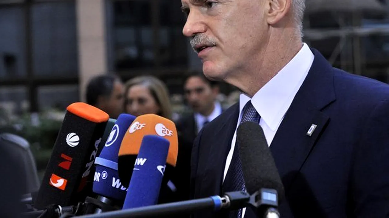 Giorgios Papandreou va demisiona după formarea unui nou Guvern de coaliţie