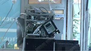 Lovitură ca în filme în Transnistria. Un bancomat a fost aruncat în aer, iar suspecții au fugit cu banii