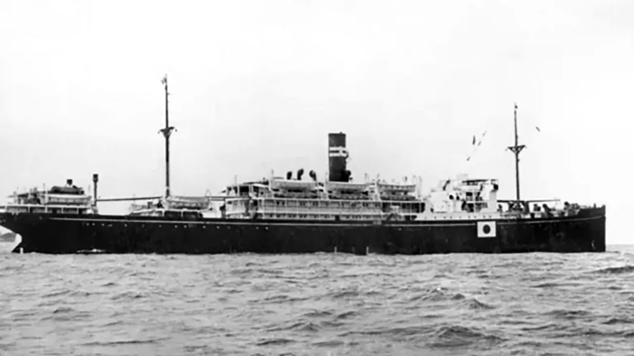 Epava navei Montevideo Maru, scufundată în cel de-al Doilea Război Mondial, a fost găsită după 81 de ani