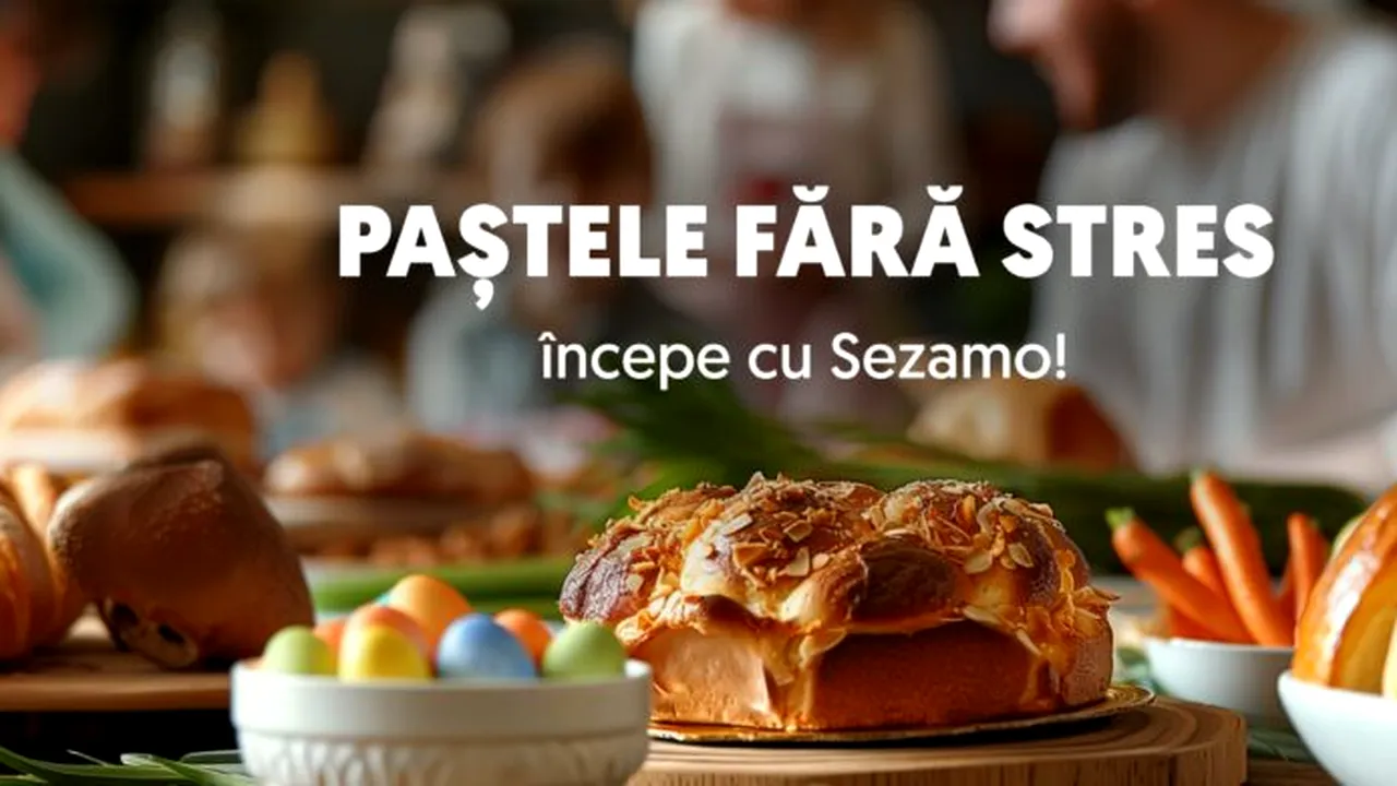 Sezamo a pregătit peste 500 de produse dedicate sezonului de Paște
