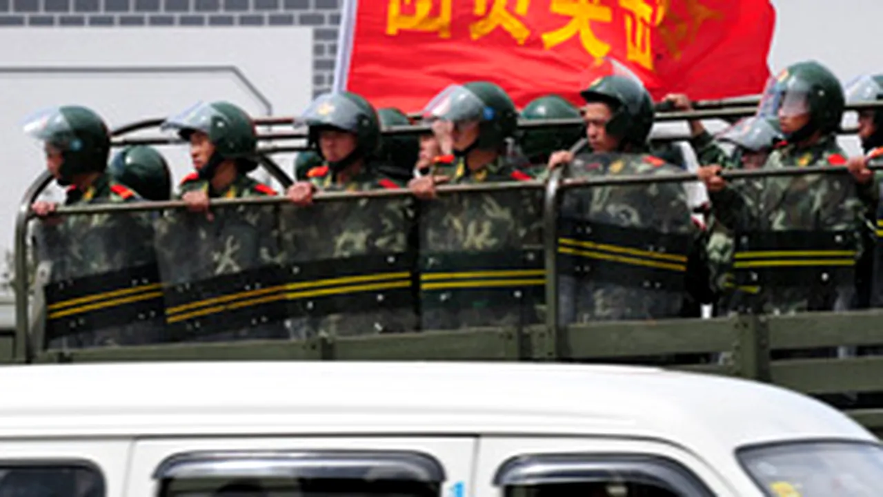 Noi proteste violente într-o regiune tibetană din sud-vestul Chinei