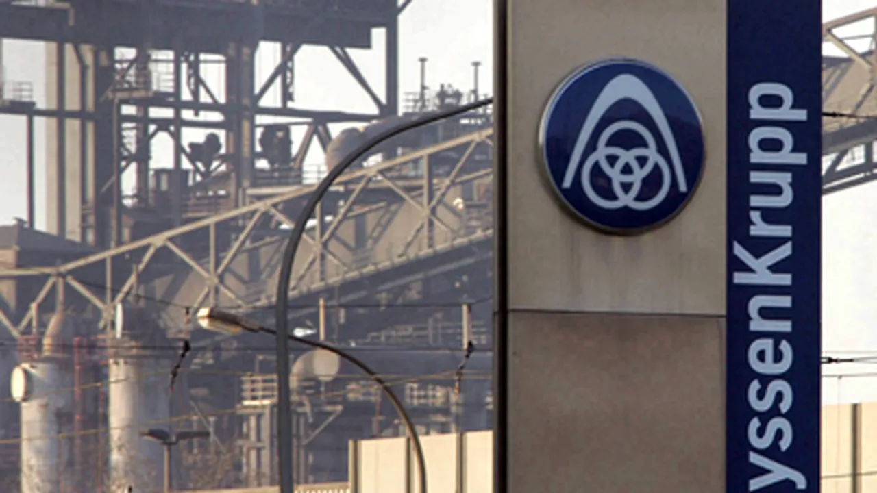ThyssenKrupp va concedia peste 3.000 de angajaţi