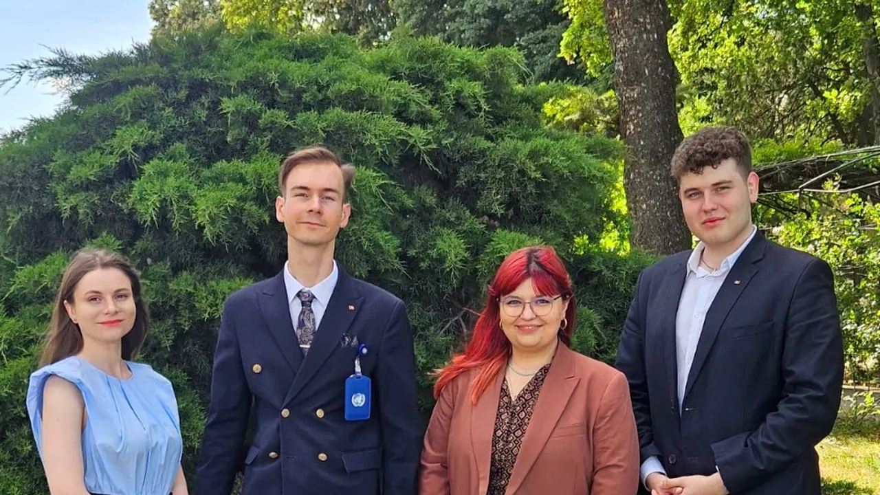Patricia Alexandra Nae şi Alexian-Arthur Stark, aleşi delegaţi de tineret din partea României la ONU