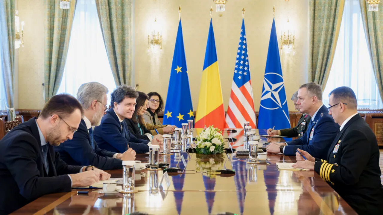 Nicușor Dan, întâlnire cu comandantul Comandantul Suprem al Forțelor Aliate din Europa