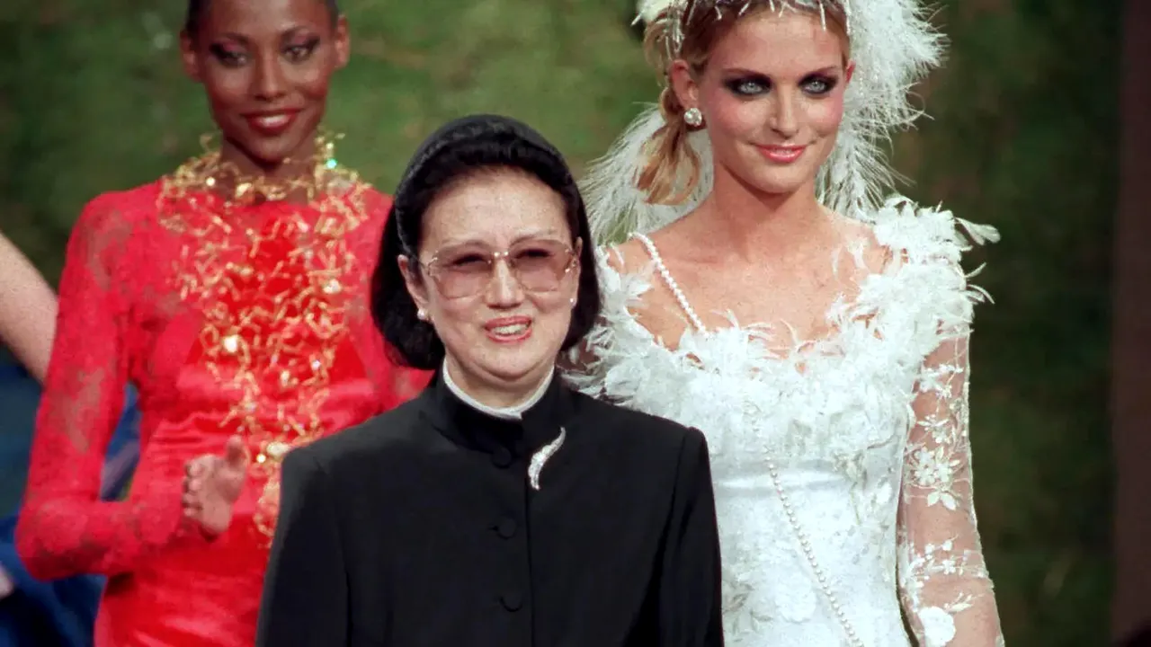 A murit celebrul designer japonez Hanae Mori