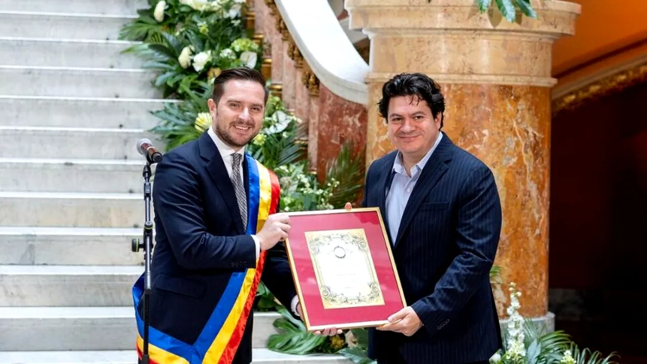 Maestrul Cristian Măcelaru a primit titlul de Cetățean de Onoare al Municipiului București