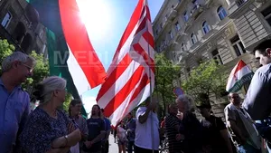 Extrema dreaptă din Ungaria protestează înaintea Congresului Evreiesc